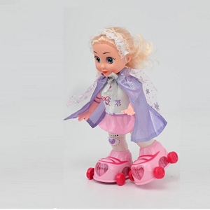 عروسک دختر اسکیت سوار Skating girl_اسباب بازی